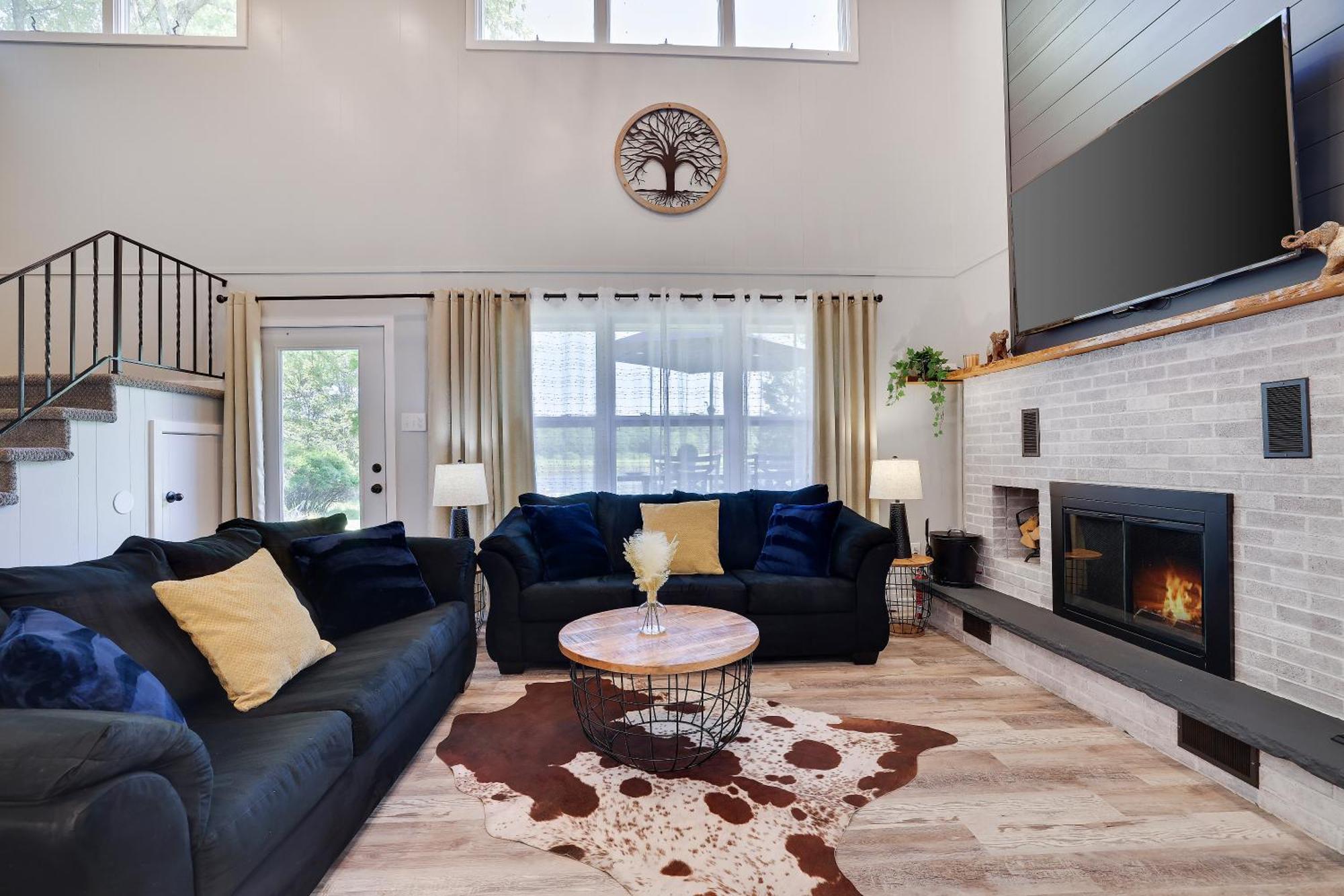 Poconos Brand New Lakefront Oasis 1 Acre, Hottub Gameroom Firepits Talk About Privacy Albrightsville 外观 照片
